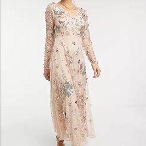 ASOS Frock and Frill all-over fairytale maxi dress